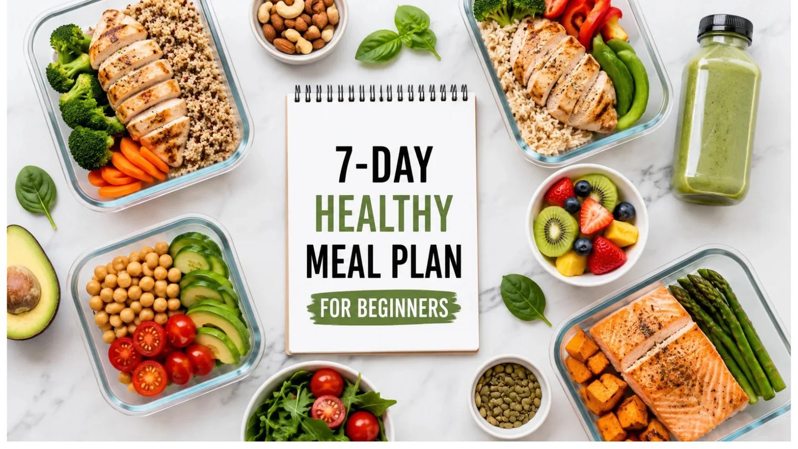 7-Day Weight Loss Meal Plan for Beginners: Easy & Healthy Guide (2026)