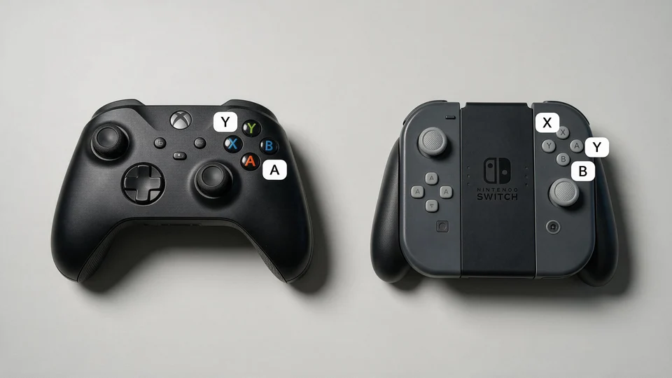 Why Xbox and Switch Buttons Feel Confusing